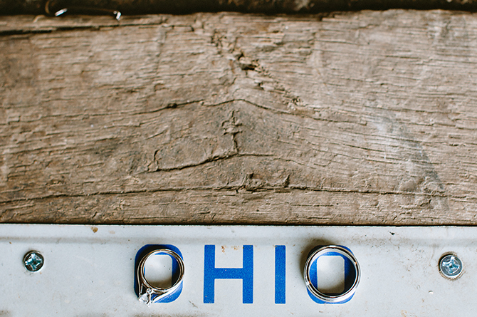 ohio license plate wedding rings springfield ohio wedding
