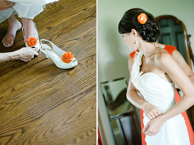 dayton wedding photography bride getting ready