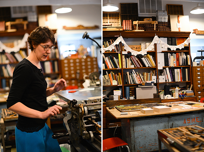bibliosophy handmade at igloo letterpress in columbus