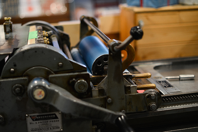 letterpress machine
