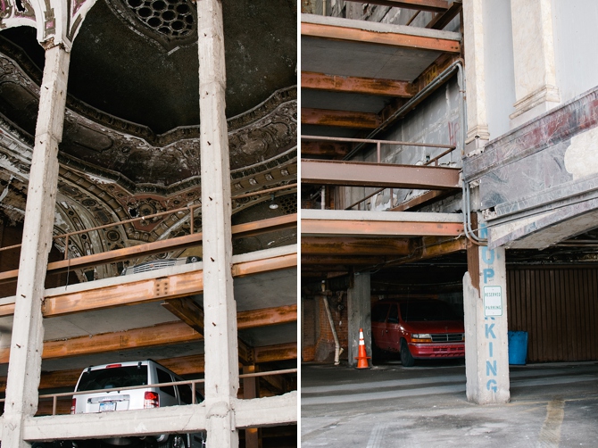 michigan building theater parking garage in detroit